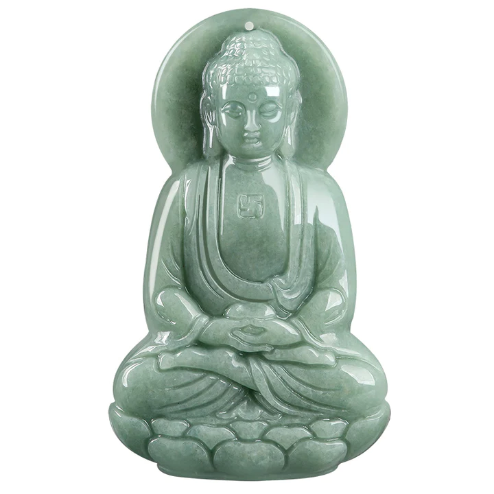 jade buddha necklace