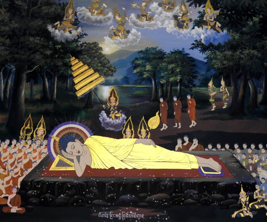 buddha finding nirvana