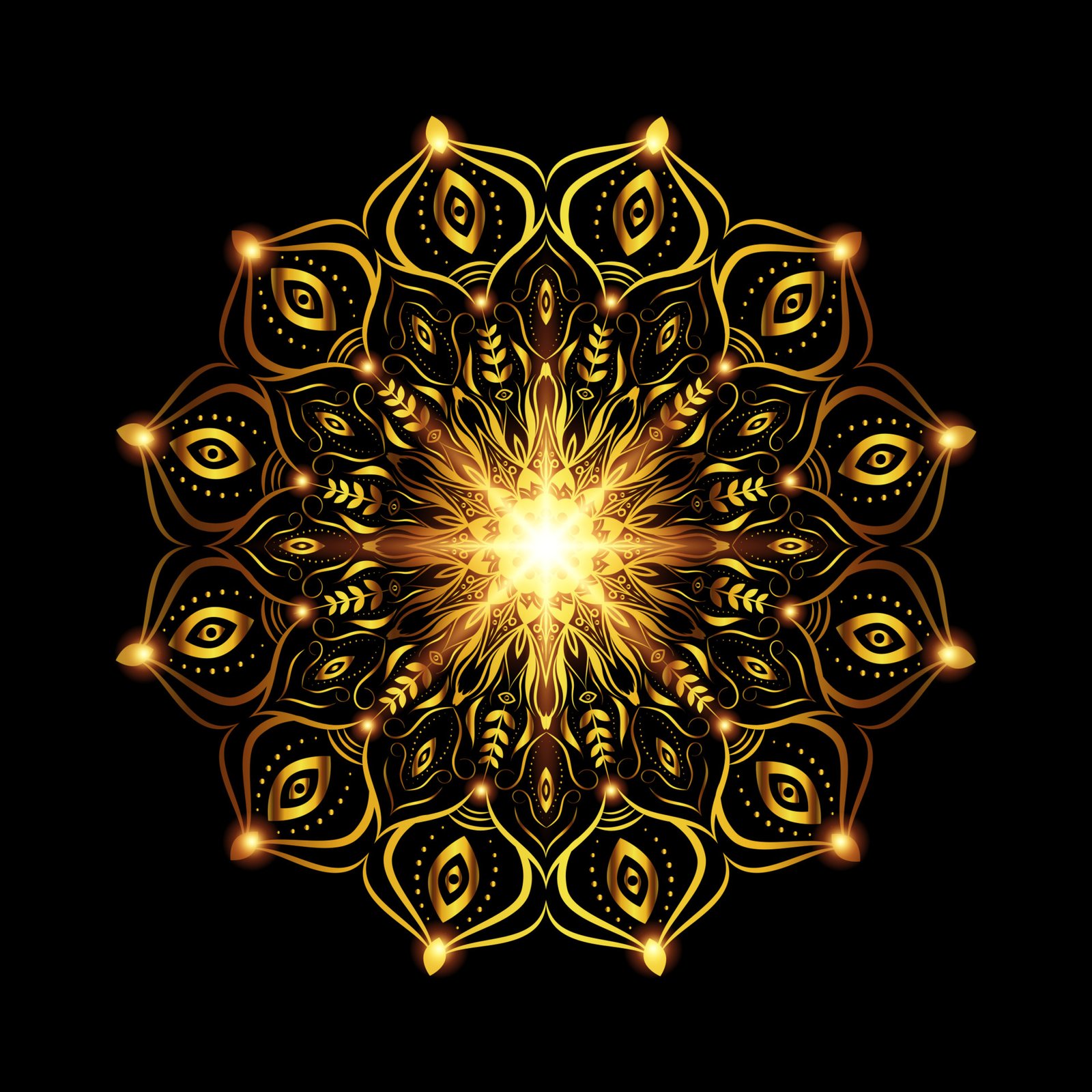 Gold aura meaning